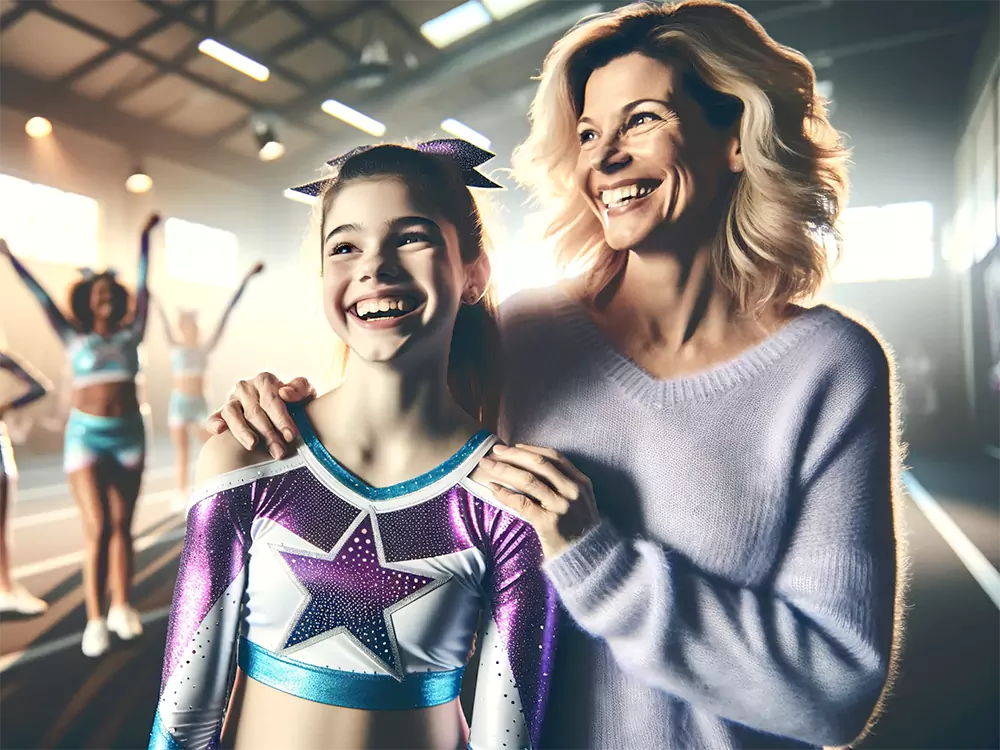parents helo their athlete