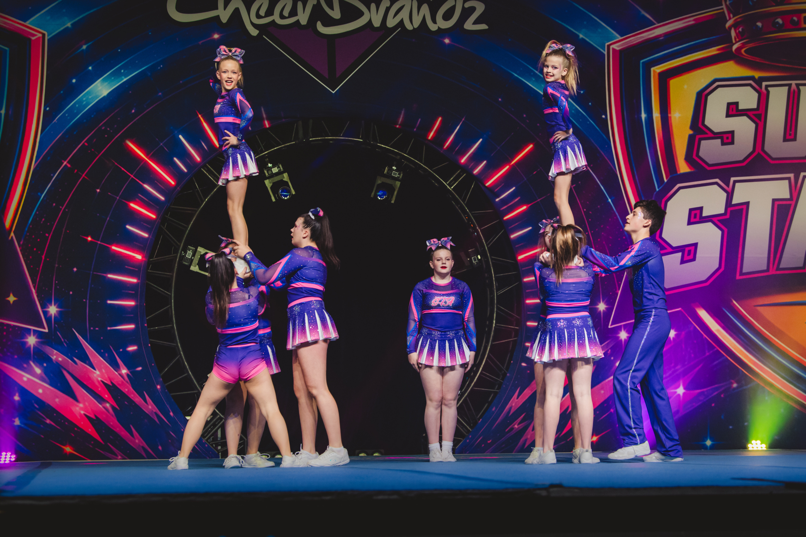 STA athletes growing their cheerleading skills and confidence